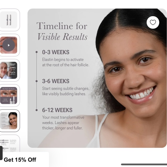 NULASTIN Lash Serum Clinically Tested Eyelash Enhancing Follicle Retails for $80 - Picture 3 of 4